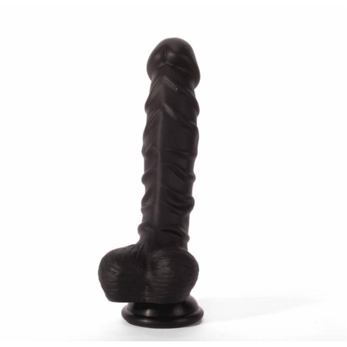 x-men, Dildo Realistic Colours Pleasure, Negru, 21.5 Cm, pasiune.ro
