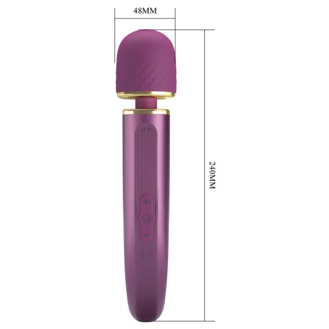 Magic Wand, Vibrator Bagheta Colorful Massager, Violet, 24 Cm, pasiune.ro