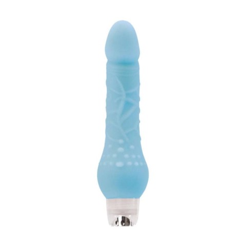 NS Toys, Vibrator Fosforescent Firefly, Turcoaz, 23 Cm, pasiune.ro