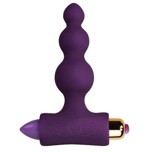 anal, Dildo Anal Cu Vibratii Bubbles Petite Sensations, Mov, 10.5 Cm, pasiune.ro