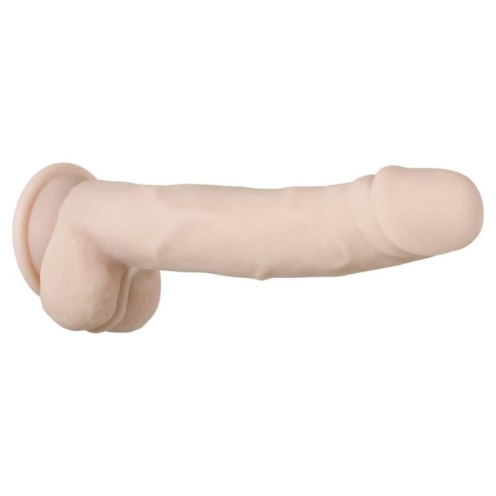 Dildo Clasic Real Supple Poseable, Natural, 24 Cm