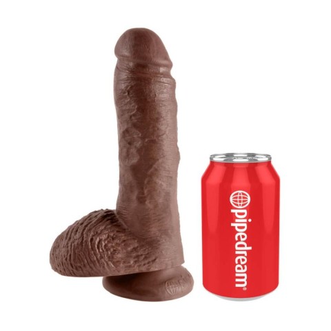 Pagina 9 - Dildouri Clasice, Dildo Realistic Cu Testicule King Cock, Brun, 20 Cm, pasiune.ro
