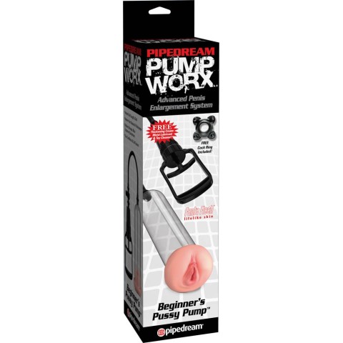 Pipedream - Pump Worx, Pompa Penis Pentru Incepatori Pussy Pump, pasiune.ro