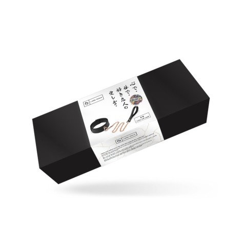 LIEBE SEELE, Zgarda Cu Lesa Organosilicon, Negru, pasiune.ro