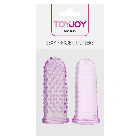 ToyJoy, Set 2 Mansoane Deget Ticklers, pasiune.ro