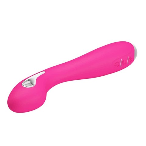 Electric Sex, Vibrator Punctul G Cu Electrostimulare Hector, Roz, 19.5 Cm, pasiune.ro