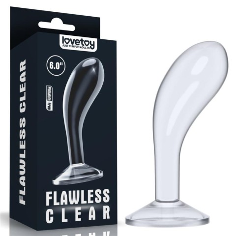 Dildouri Anale, Dop Anal Flawless Clear, Transparent, 15 Cm, pasiune.ro