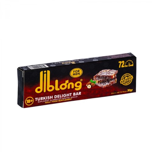 afrodisiac, Rahat Turcesc Afrodisiac Diblong Turkish Delight Bar, 30 Gr, pasiune.ro