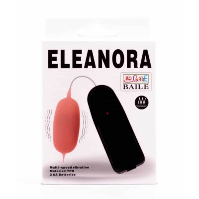 Ou Vibrator Realskin Eleanora, Negru
