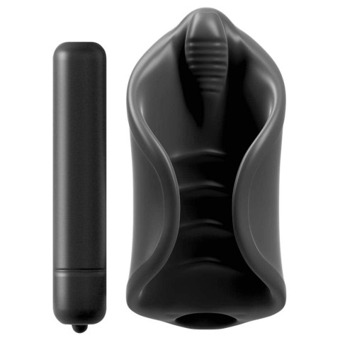 Pipedream - PDX Elite, Masturbator Vibrating Silicone Stimulator, pasiune.ro