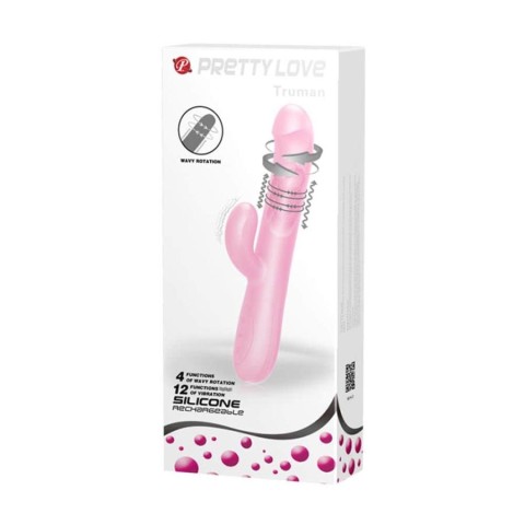 Pagina 2 - Vibratoare Punctul G, Vibrator Rabbit Cu Rotatii Truman, Roz, 23.5 Cm, pasiune.ro