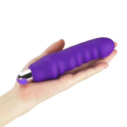 silicone, Vibrator Ijoy Silicone Waver, Mov, 16.5 Cm, pasiune.ro