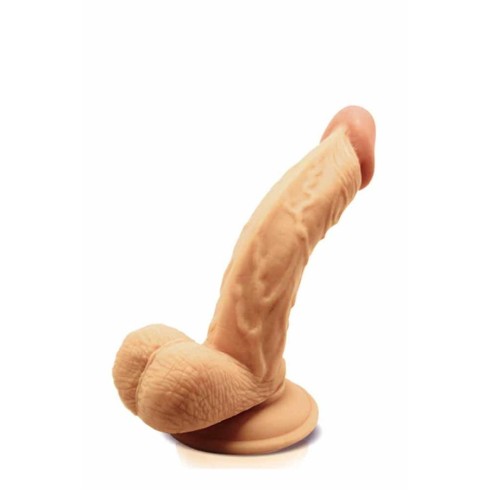 dildo, Dildo Clasic Loverboy, Natural, 16.5 Cm, pasiune.ro
