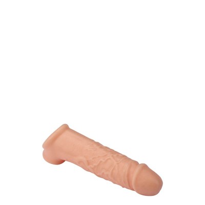 Extensie/manson Penis Cu Inel Testicule, Natural, 16.5 Cm