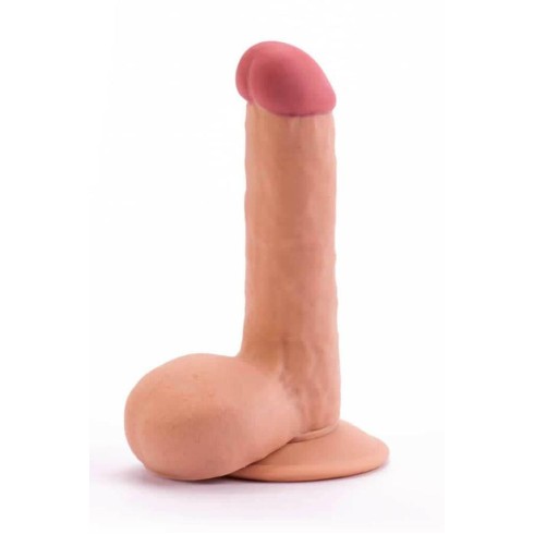 Dildo Clasic The Ultra Soft Dude, Natural, 19 Cm