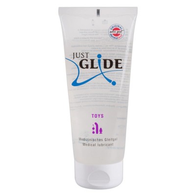 Lubrifiant Medical Just Glide Pentru Jucarii Erotice, 200 Ml