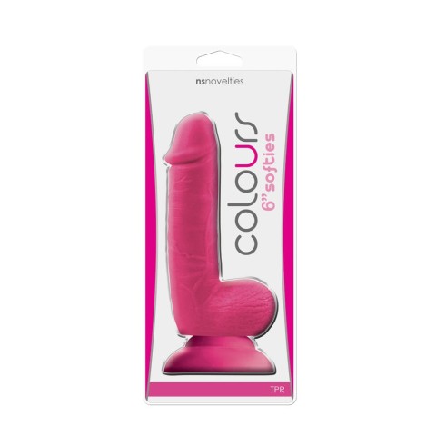 Pagina 6 - Dildouri Clasice, Dildo Clasic Colours Softies, Roz, 15 Cm, pasiune.ro