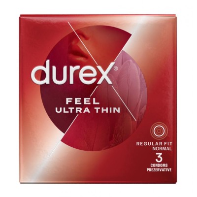 Prezervative Durex Feel Ultra Thin 3 Buc