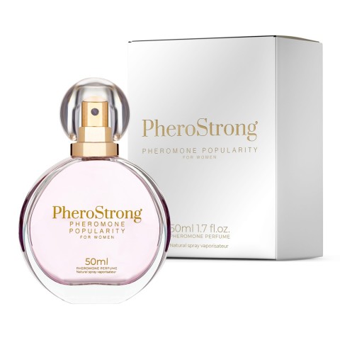 PheroStrong, Parfum Cu Feromoni Pentru Femei Pherostrong Pheromone Popularity, 50 Ml, pasiune.ro