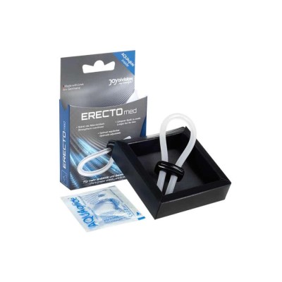 Inel Penis Reglabil Erectomed, Alb