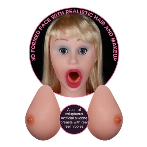 Papusi gonflabile, Papusa Gonflabila Silicone Boobie Super Love Doll Victoria, pasiune.ro