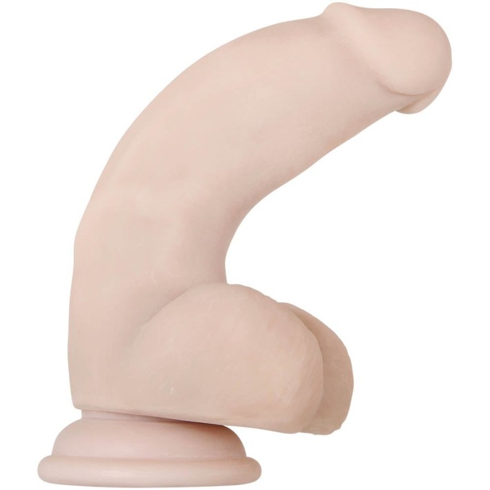 Dildo Clasic Real Supple Poseable, Natural, 17.5 Cm