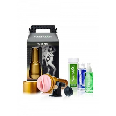 Kit Complet Fleshlight Pink Lady Stamina Training Unit