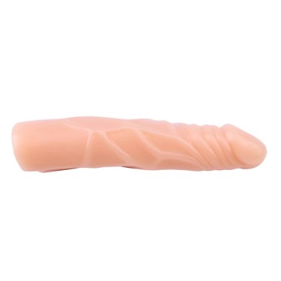 Dildo Clasic Spread Me No. 5 T-skin, Natural, 17.7 Cm
