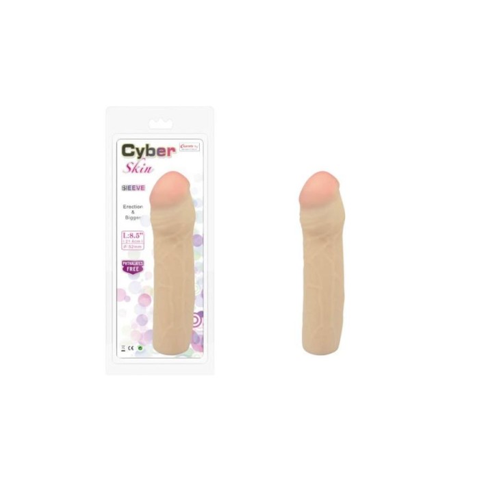 Extensie/manson Penis Cyber Skin Penis Sleeve No. 1, Natural, 21.5 Cm