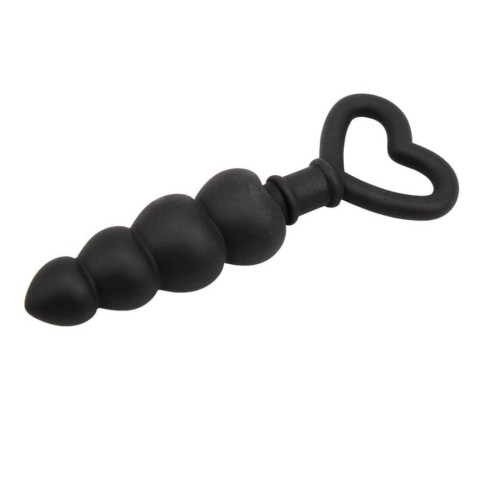 dop, Dop Anal Beaded Luv Probe, Negru, 15.5 Cm, pasiune.ro