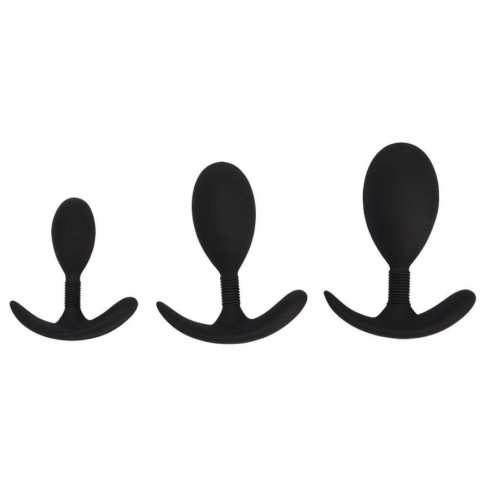 set, Set Dopuri Anale Anal Trainer Kit, Negru, pasiune.ro