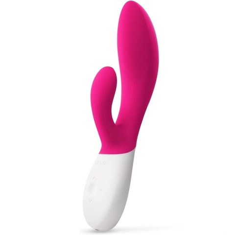 LELO, Vibrator Rabbit Ina 2, Fuchsia, 20 Cm, pasiune.ro