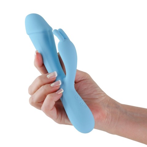 Pagina 3 - Vibratoare Punctul G, Vibrator Rabbit Obsessions - Scarlett, Bleu, 20 Cm, pasiune.ro