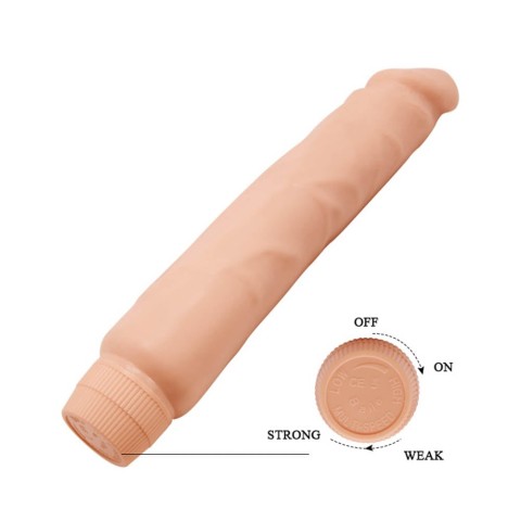 Debra, Vibrator Realistic Barbara Jack, Natural, 19 Cm, pasiune.ro