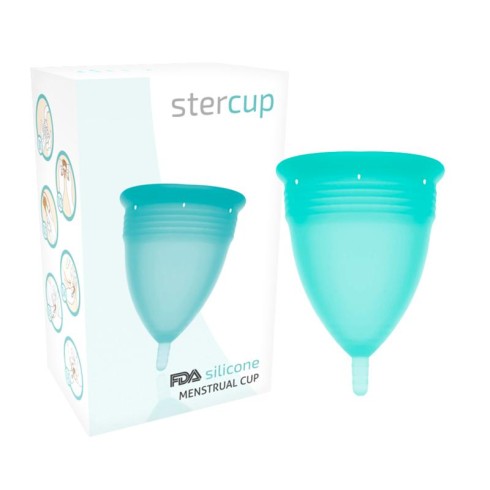 perfect, Cupa Menstruala Silicon Stercup Marimea L Turcoaz, pasiune.ro
