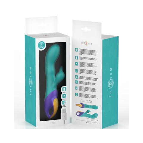 Intense, Vibrator Rabbit Fred Intense Turquaz, pasiune.ro