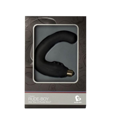 Vibrator Anal Rude-boy 7 Viteze, Negru