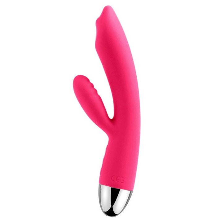 Vibrator Trysta Targeted Rolling G-spot, Roz, 18 Cm