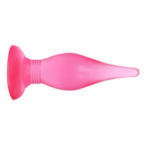 Lovetoys, Dop Anal Clasic Jelly Lybaile, Roz, 14 Cm, pasiune.ro