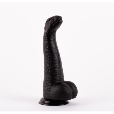 Dildo Fantasy Xxl Davids, Negru, 28 Cm