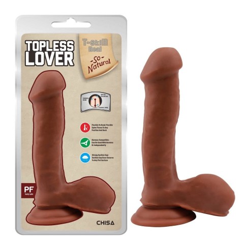 Pagina 6 - Dildouri Clasice, Dildo Clasic Topless Lover, Brun, 19 Cm, pasiune.ro
