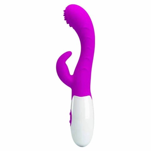 Vibratoare, Vibrator Rabbit Bruno, Violet, 20 Cm, pasiune.ro