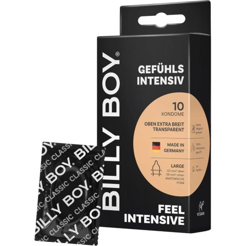 BILLY BOY, Prezervative Billy Boy Feel Intensive 10 Buc, pasiune.ro