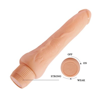 Vibrator Realistic Barbara Dryad, Natural, 24.8 Cm
