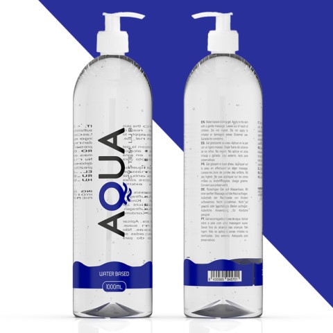 AQUA QUALITY, Lubrifiant Pe Baza De Apa Aqua 1000 Ml, pasiune.ro
