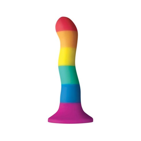 dildo, Dildo Curcubeu Colours Pride Edition, 15 Cm, pasiune.ro