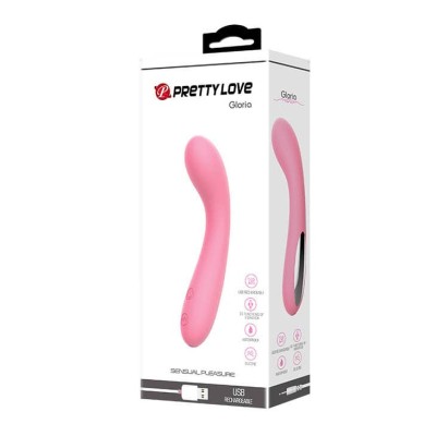 Vibrator Special Gloria, Roz Pudrat, 16 Cm