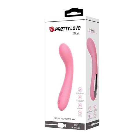 Vibratoare Speciale, Vibrator Special Gloria, Roz Pudrat, 16 Cm, pasiune.ro