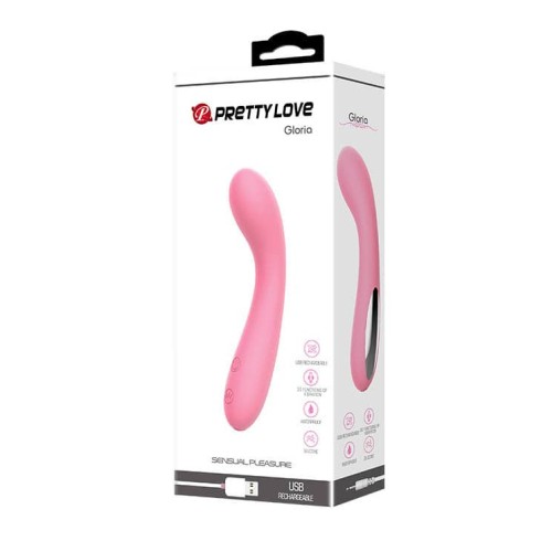 Oferte speciale, Vibrator Special Gloria, Roz Pudrat, 16 Cm, pasiune.ro