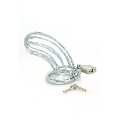 metal, Cusca Pentru Penis/ Dispozitiv De Castitate Penis Cage, Metalic, pasiune.ro